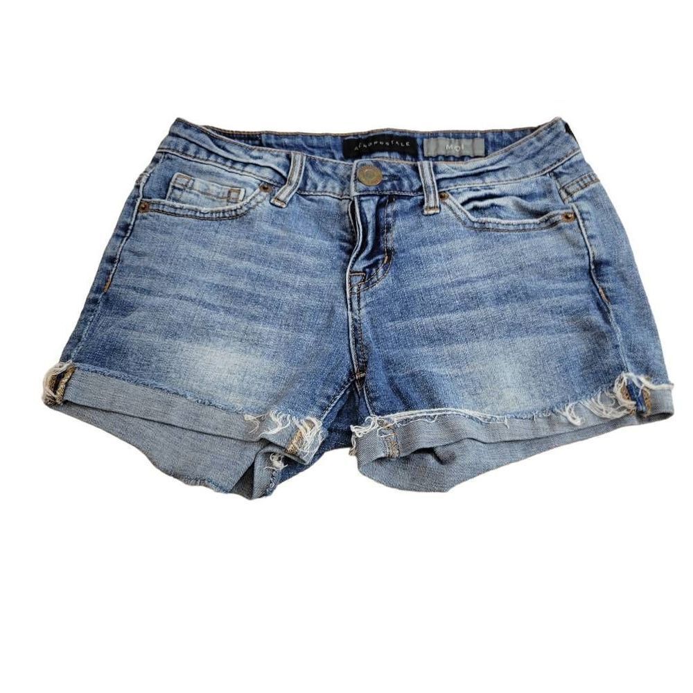 Aeropostale midi denim shorts 00